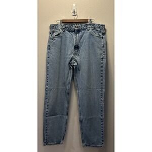 VINTAGE Carhartt Jeans Mens 40x34‎ Relaxed Fit B17 STW Stone Wash Distressed